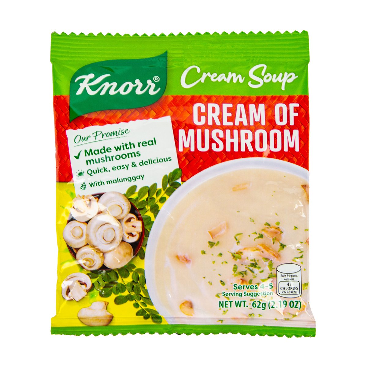 اشتري قم بشراء Knorr Cream Of Mushroom 62 g Online at Best Price من الموقع - من لولو هايبر ماركت USA في الامارات