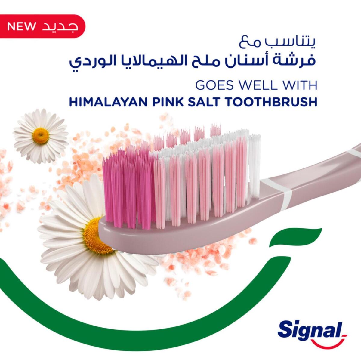 Signal Complete 8 Nature Elements Toothpaste Pink Salt & Chamomile 75 ml