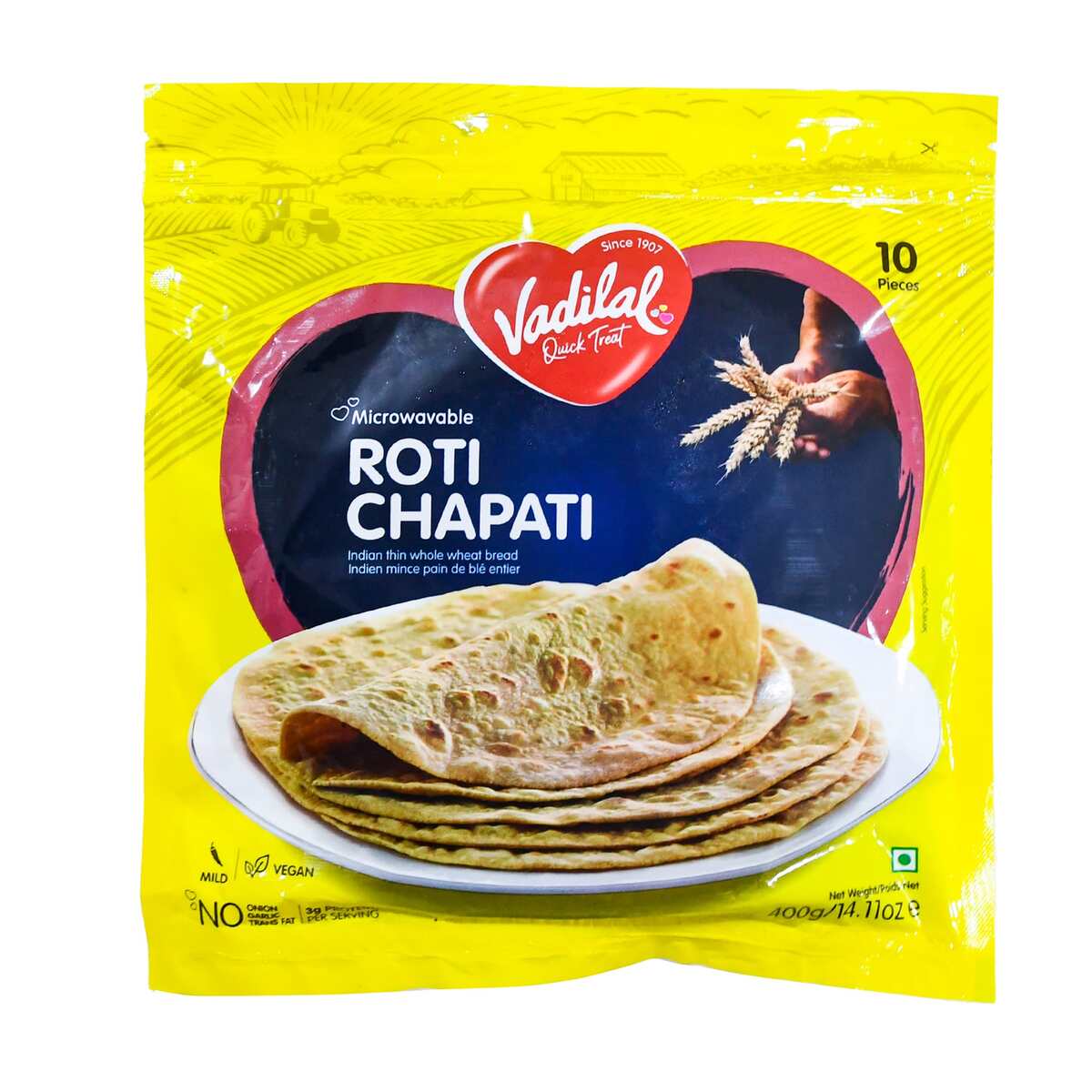 Vadilal Roti Chapati 10 pcs 400 g