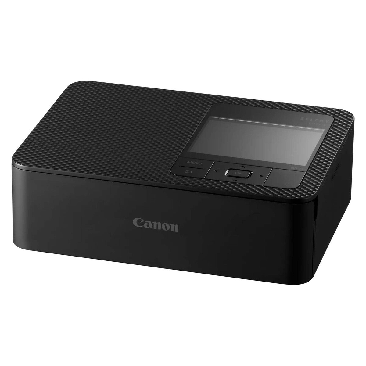 Canon SELPHY CP1500 Colour Portable Photo Printer - Black + Canon RP-108 Colour Ink + 100 x 148 mm Paper Set, 108 Sheets