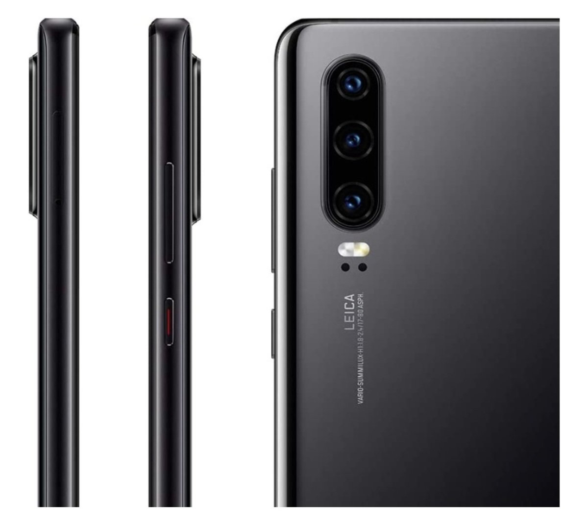 Huawei Dual SIM 6GB RAM 128GB, International Version, Black 4G, P30
