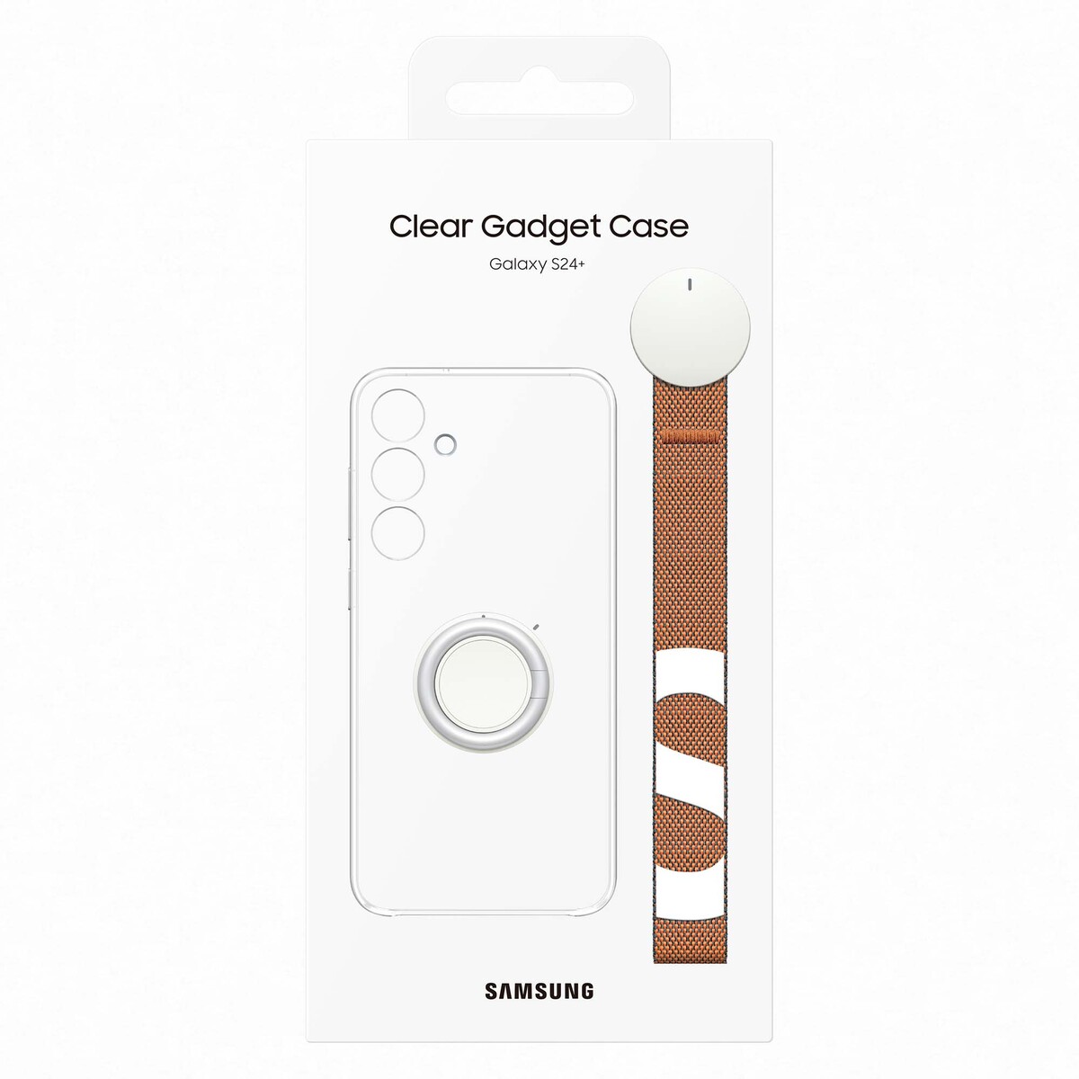 Samsung Galaxy S24+ Clear Gadget Case, Transparent, EF-XS926CTEGWW