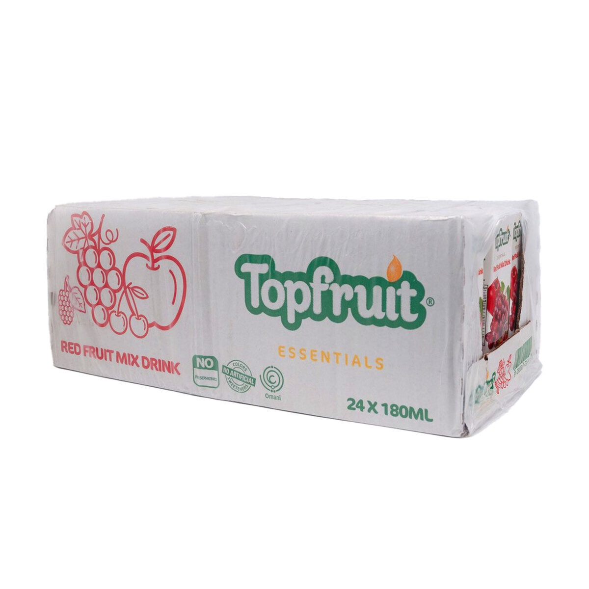 Top Fruit Red Fruit Mix Drink 24 x 180 ml