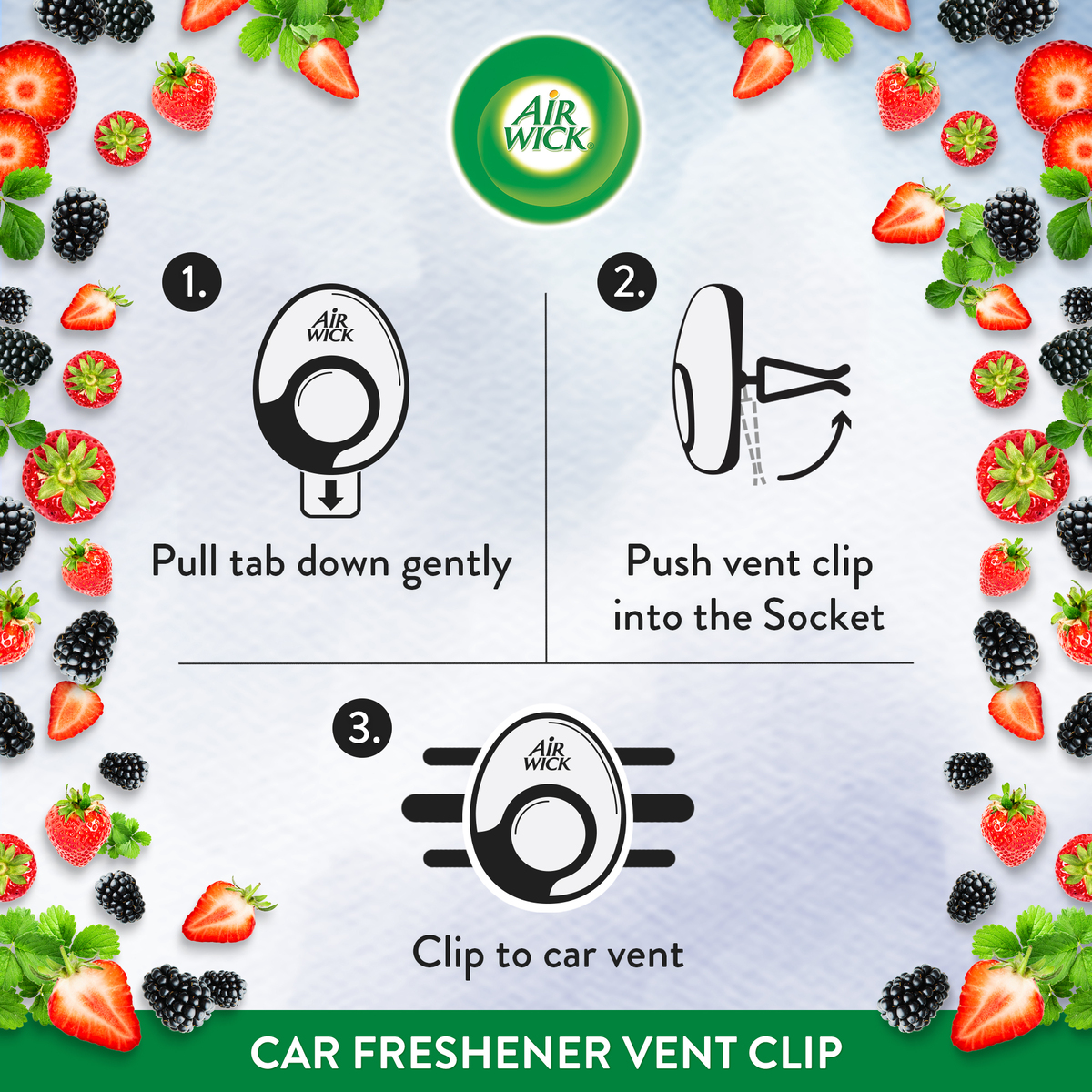 Air Wick Car Freshener 2.5ml, Air Fresheners