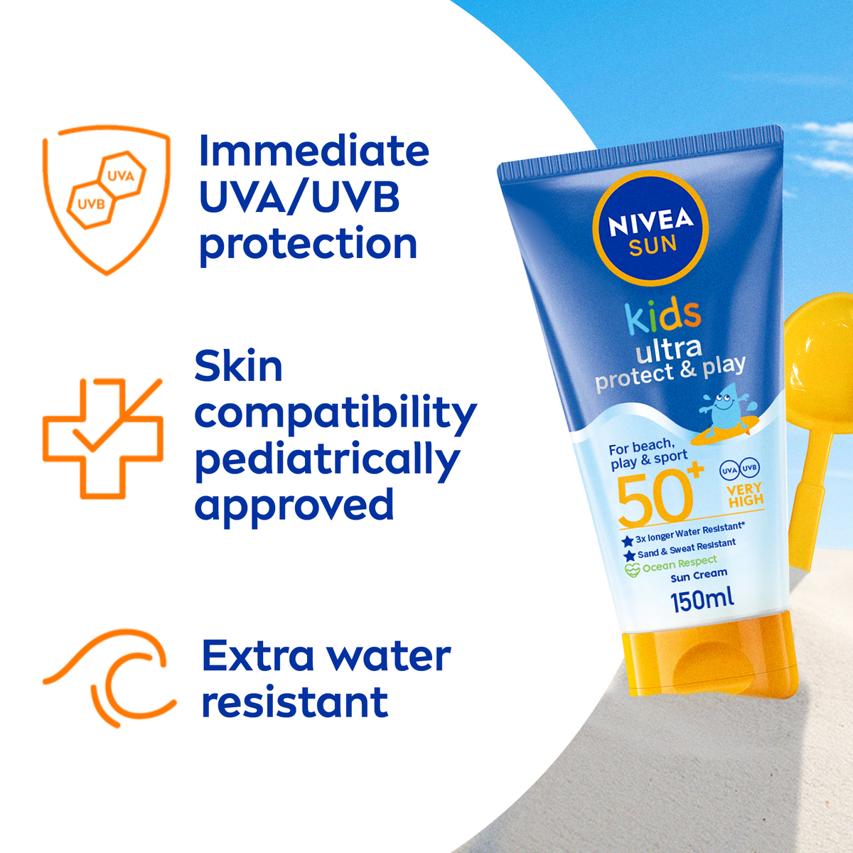 Nivea Kids Sun Lotion Ultra  Protect & Play SPF 50+ 150 ml