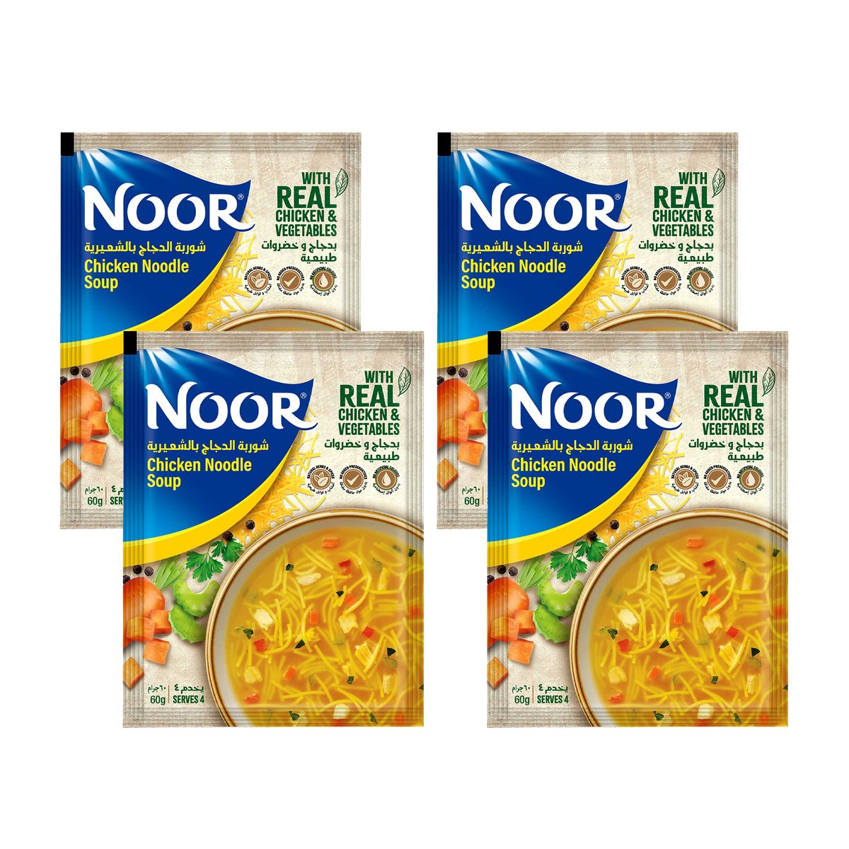 Noor Chicken Noodle Soup 60 g 3+1