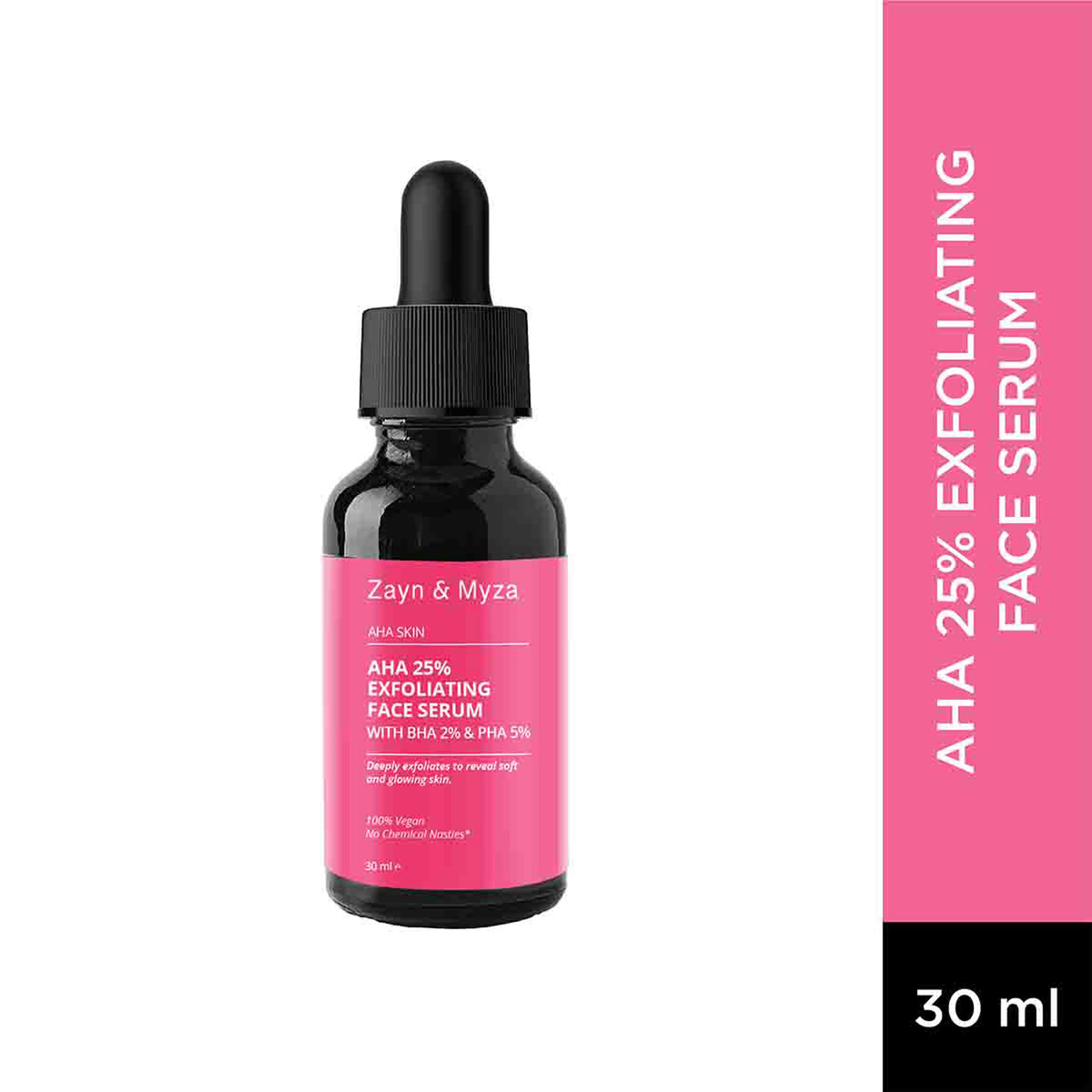 Zayn & Myza Serum Exfoliating Face Serum Deeply Exfoliates to Reveal Soft and Glowing Skin, 30 ml