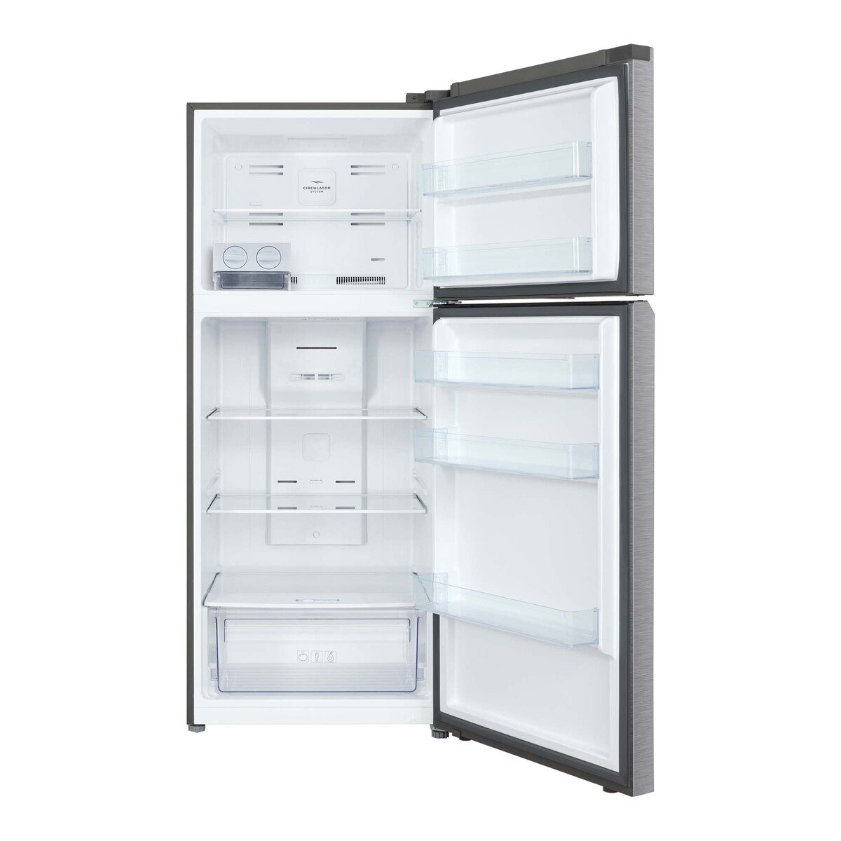 TCL Double Door Refrigerator, 550 L, Inox, P550TMN