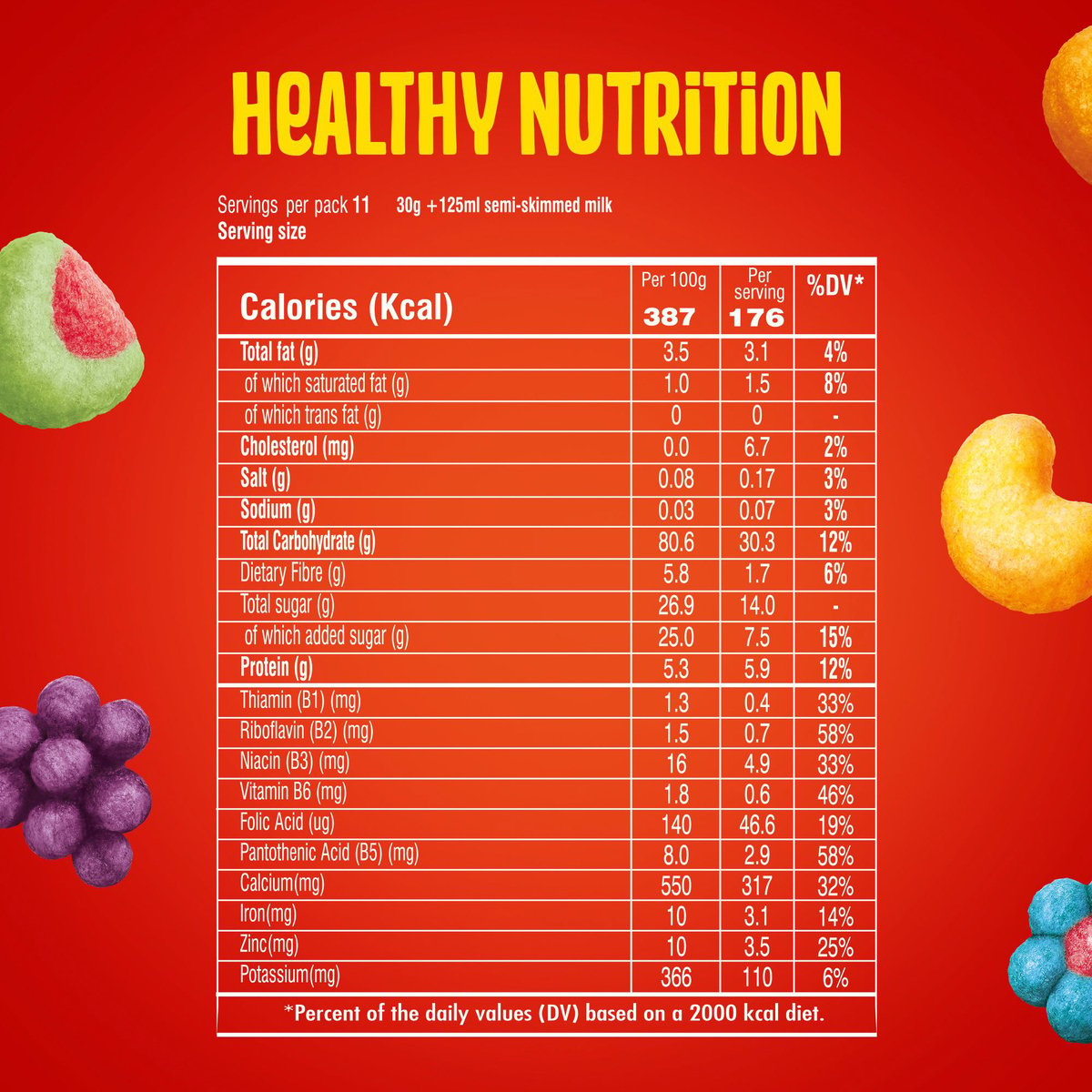 Nestle Trix 6 Fruity Shapes Value Pack 2 x 330 g