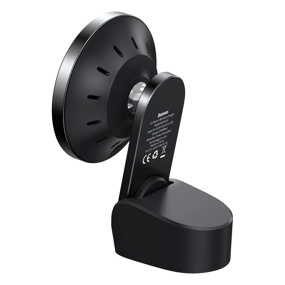Baseus Car mount with wireless charger 15W (WXJN-01)