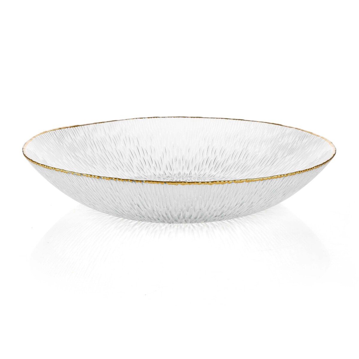 Glascom Decorative Glass Bowl, 30 cm, FV33