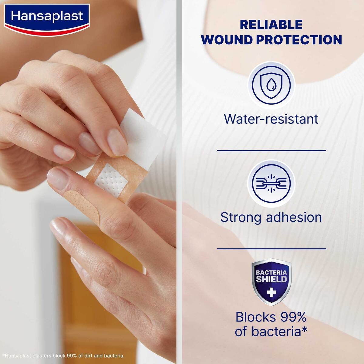Hansaplast Universal Plasters Water-Resistant 20 pcs