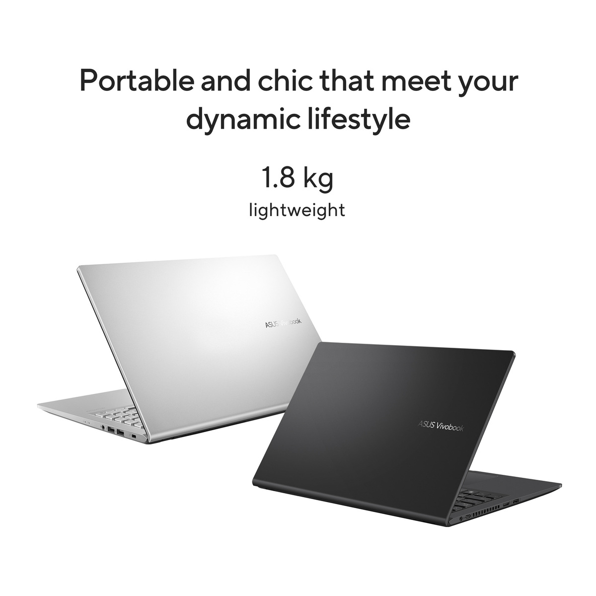 Asus Vivobook 15 Laptop, 15.6 Inches, Intel Core i3-1115G4, 8GB RAM, 256GB SSD, Intel UHD Graphics, Windows 11 Home, Indie Black, A1500EA-EJ3390W