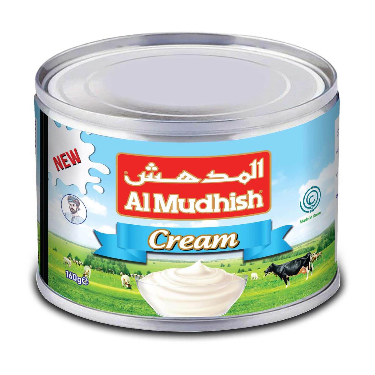 Al Mudhish Cream 160 g 4+2