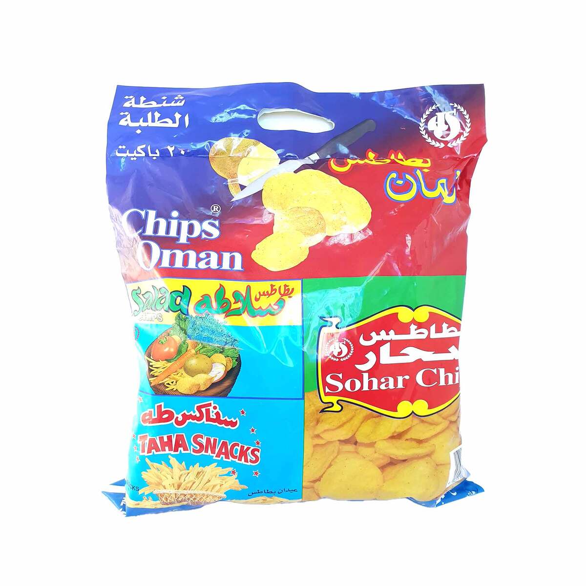 Oman Chips Assorted 20 x 15 g