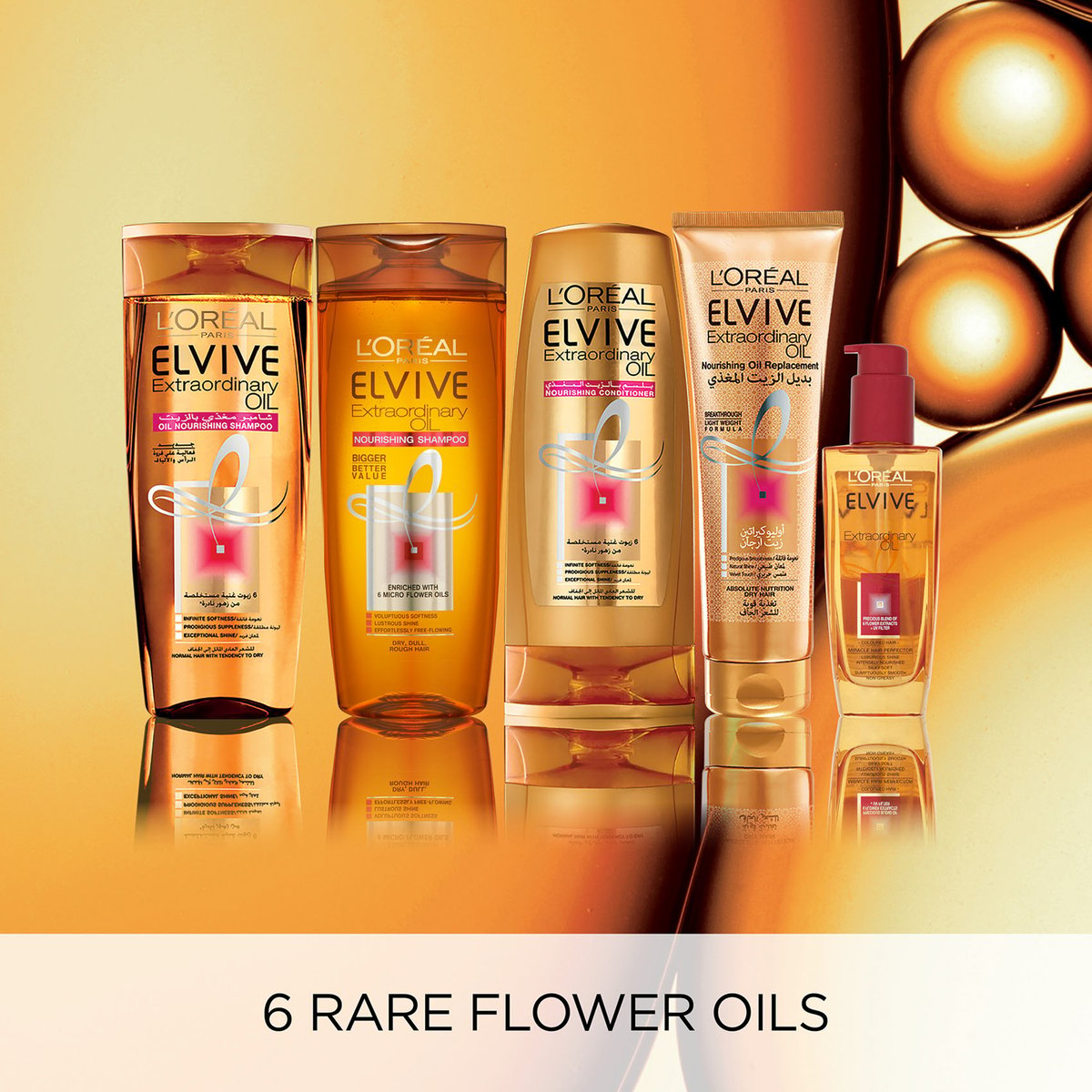 L'Oreal Elvive Extraordinary Nourishing Oil Replacement 300 ml