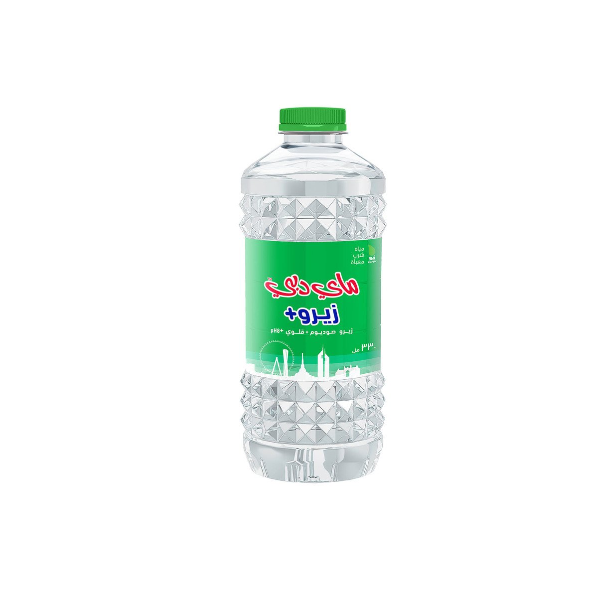ماي دبي مياه شرب قلوية خالية من الصوديوم 12 × 330 مل