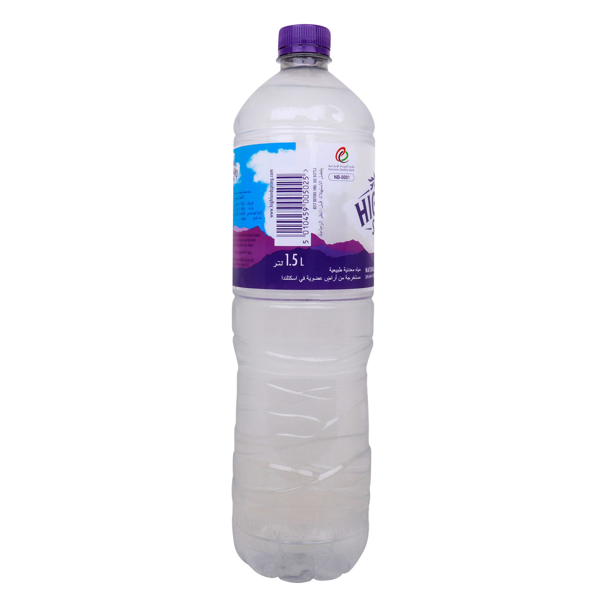 Highland Spring Natural Mineral Water 12 x 1.5 Litres