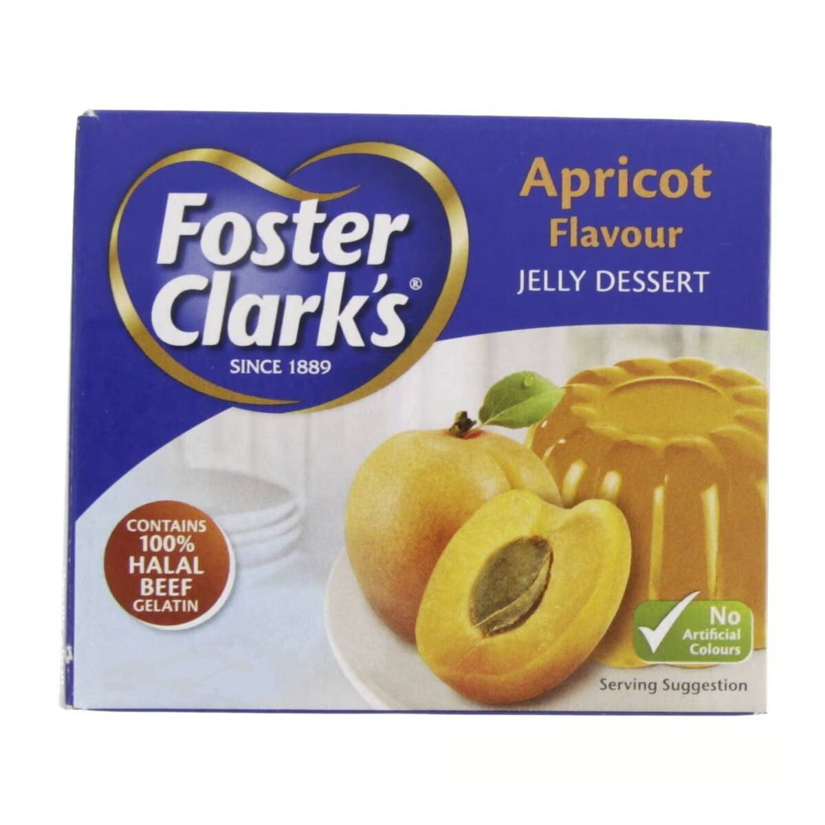 Foster Clark's Apricot Flavour Jelly Dessert 80 g
