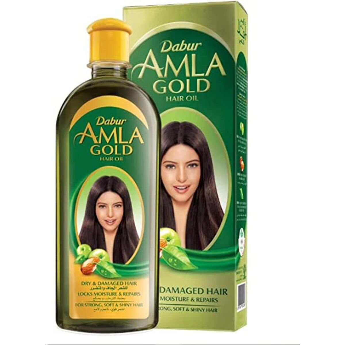 اشتري قم بشراء دابر املا جولد زيت الشعر 200 مل Online at Best Price من الموقع - من لولو هايبر ماركت Hair Oils في مصر