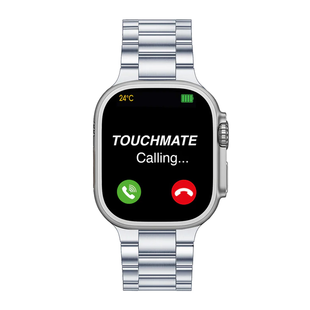 Touchmate Metal Strap Fitness Smart Watch, TM-SW500NS