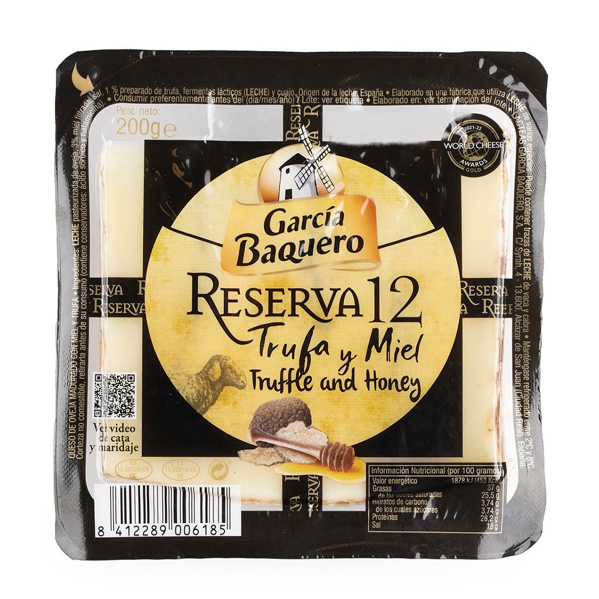 Garcia Baquero Reserva 12 Truffle And Honey Sheep Cheese 200 g