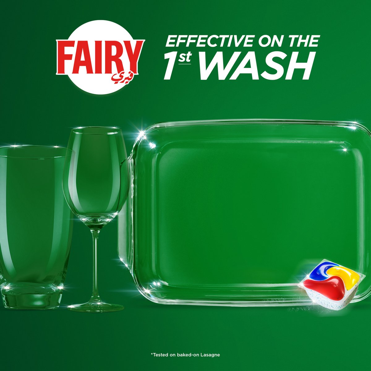 Fairy Platinum Plus Automatic Dishwasher Capsules, 20 pcs