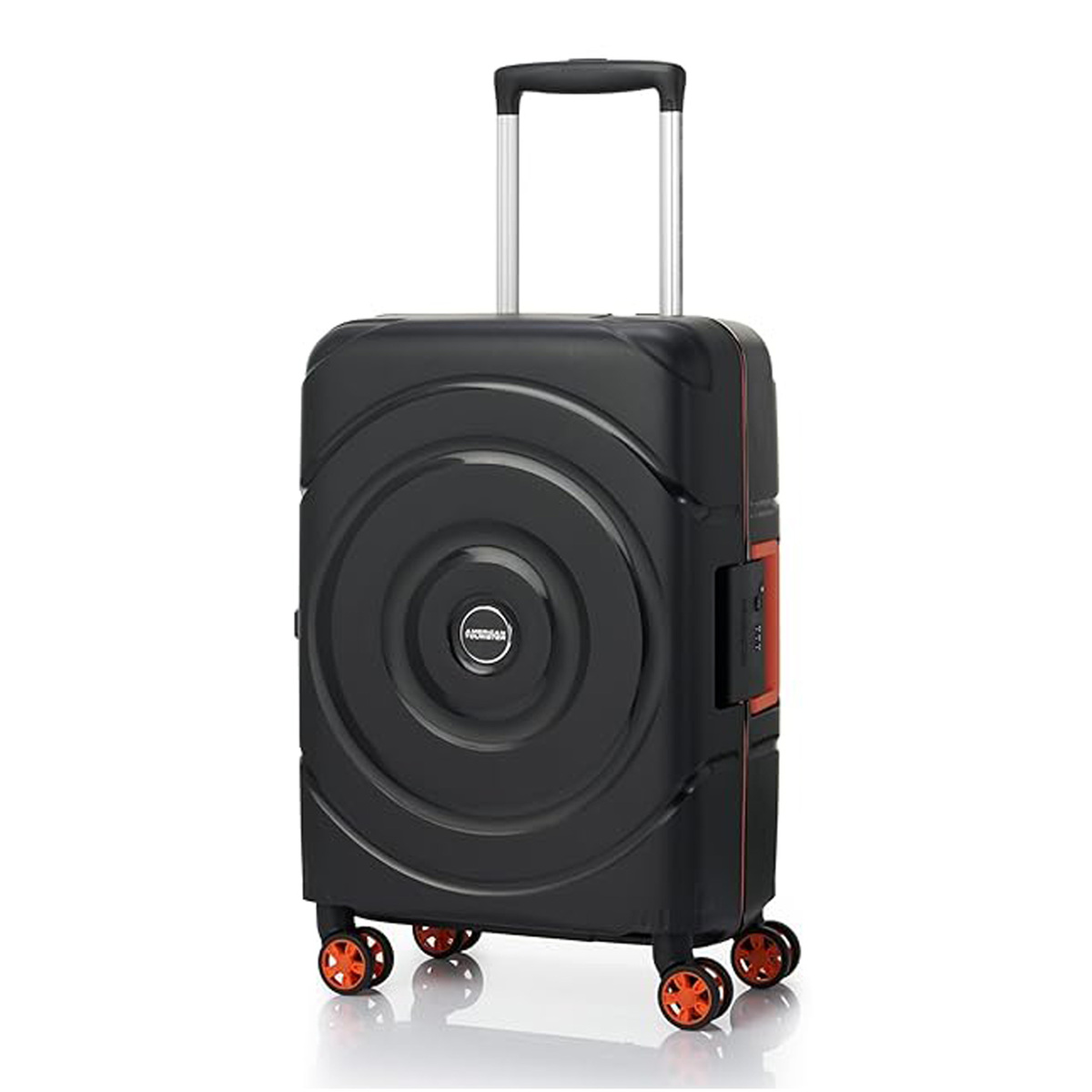 American Tourister Circurity Spinner Hard Trolley with TSA Combination Lock, 68 cm, Black