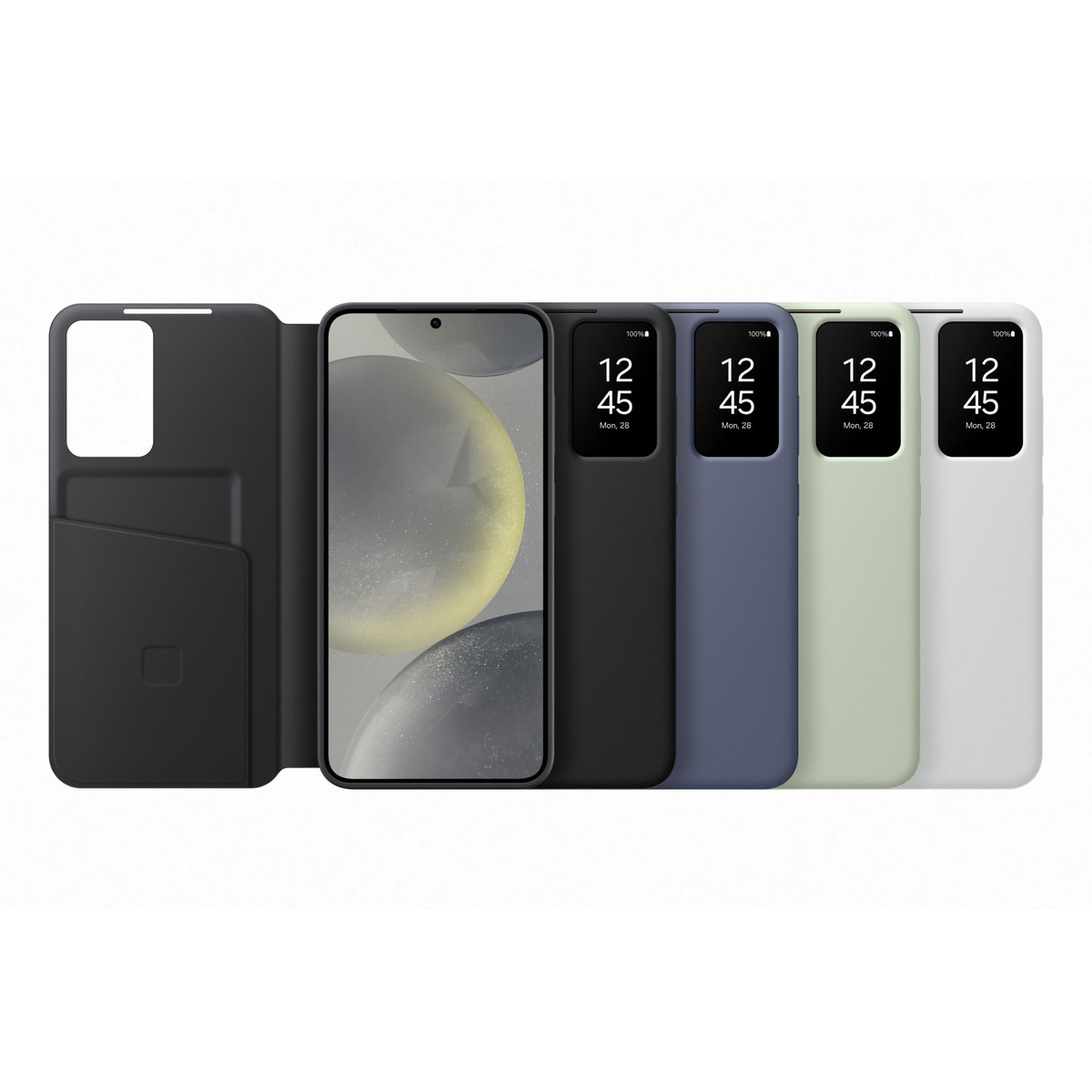 Samsung Galaxy S24+ Smart View Wallet Case, Violet, EF-ZS926CVEGWW
