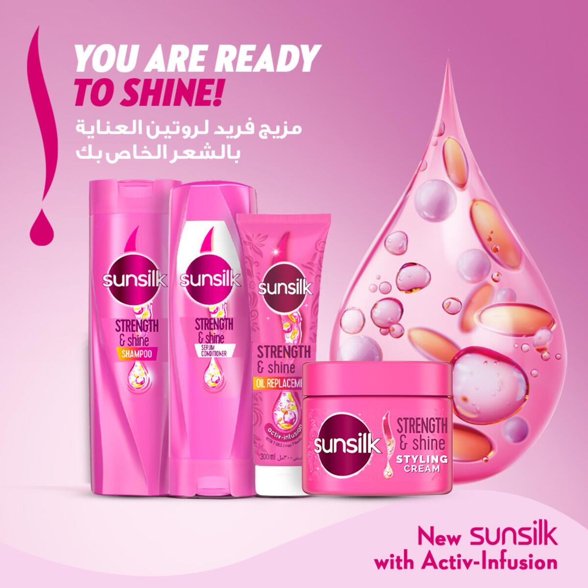 Sunsilk Shampoo Strength & Shine 2 x 350 ml