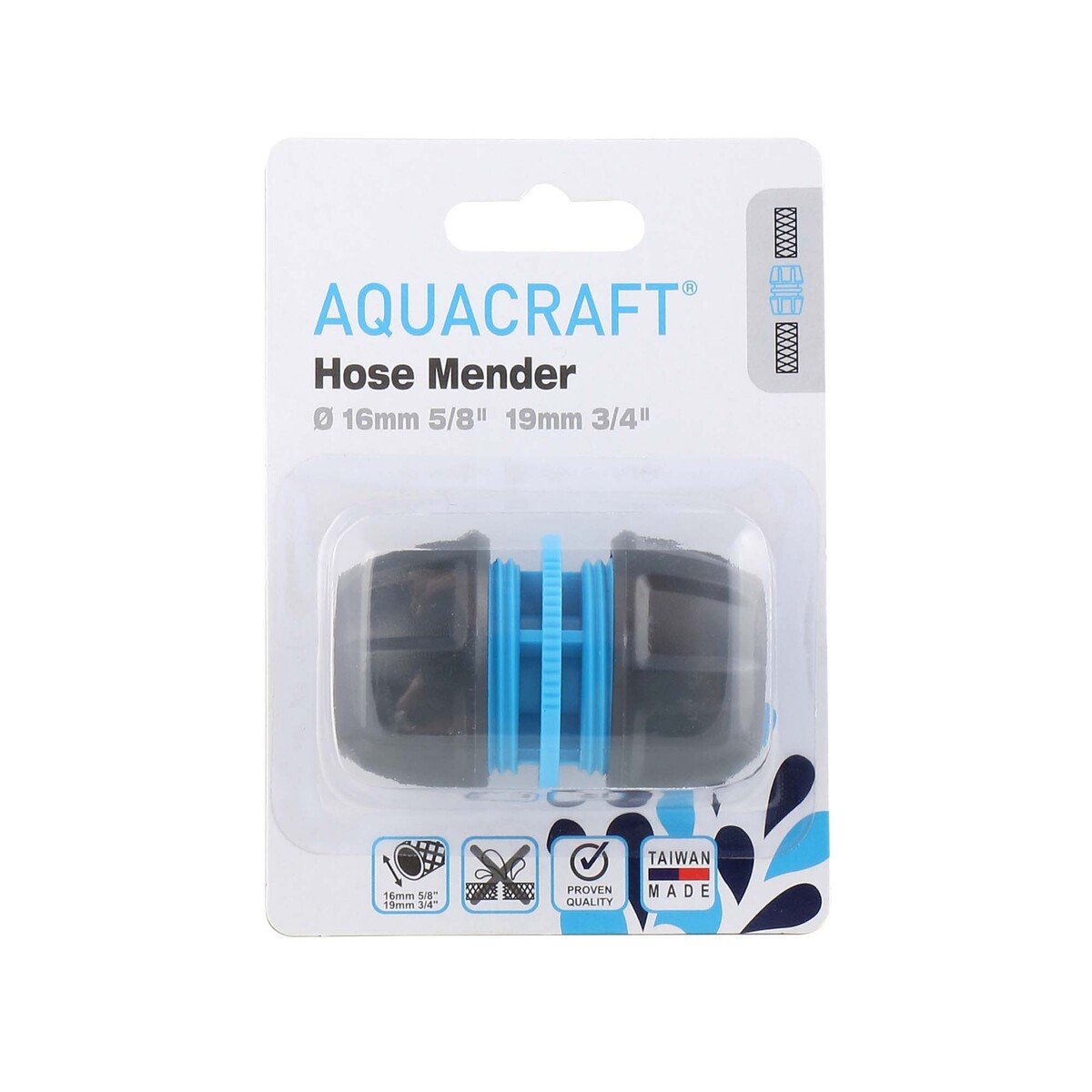 Aquacraft Hose Mender 3/4 Inch, Blue, 550090