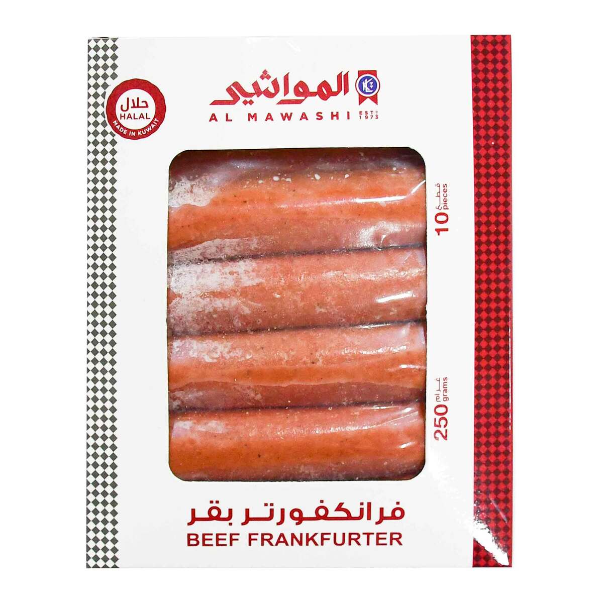 Al Mawashi Beef Frankfurters 250 g
