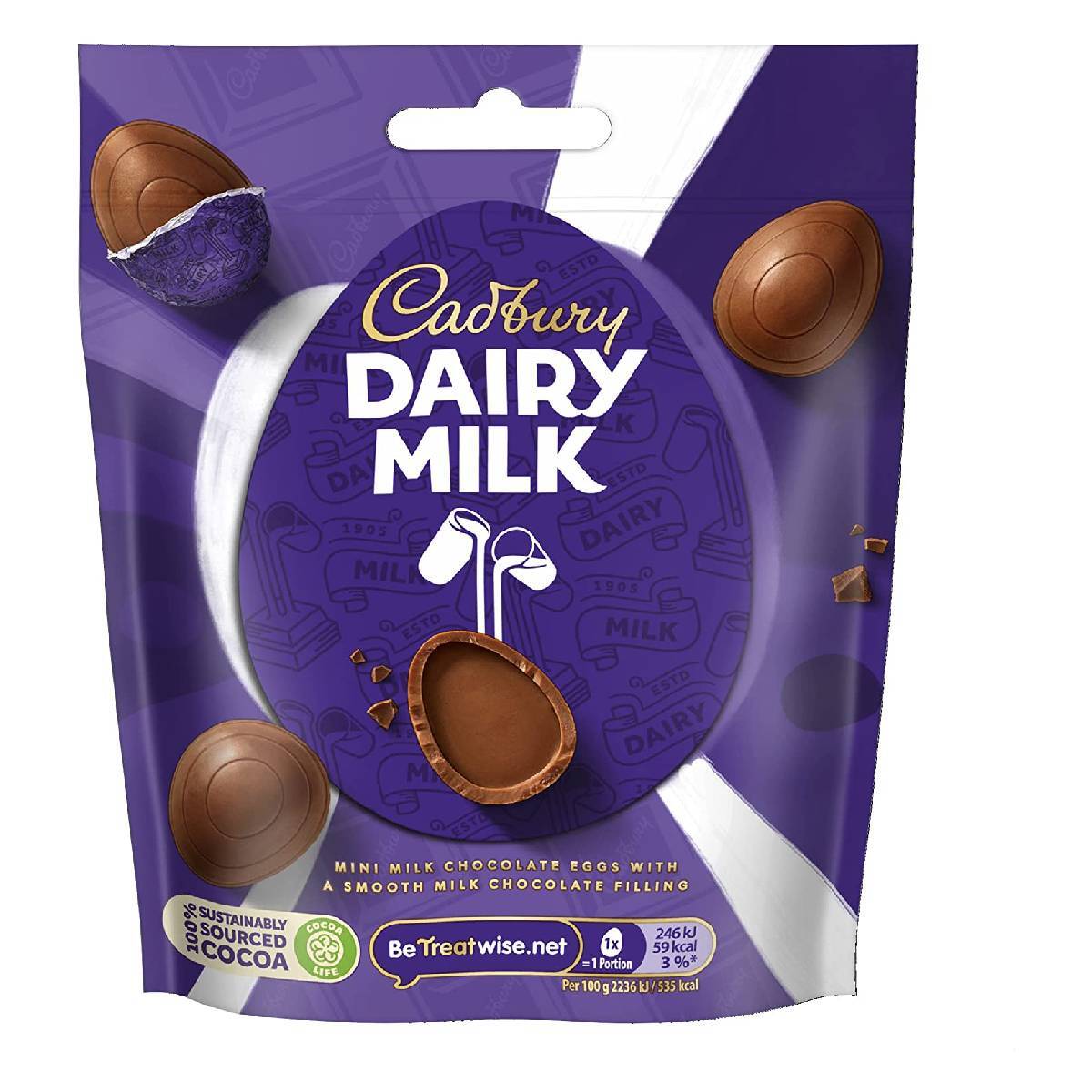 Cadbury Dairy Milk Mini Eggs Chocolate 77 g