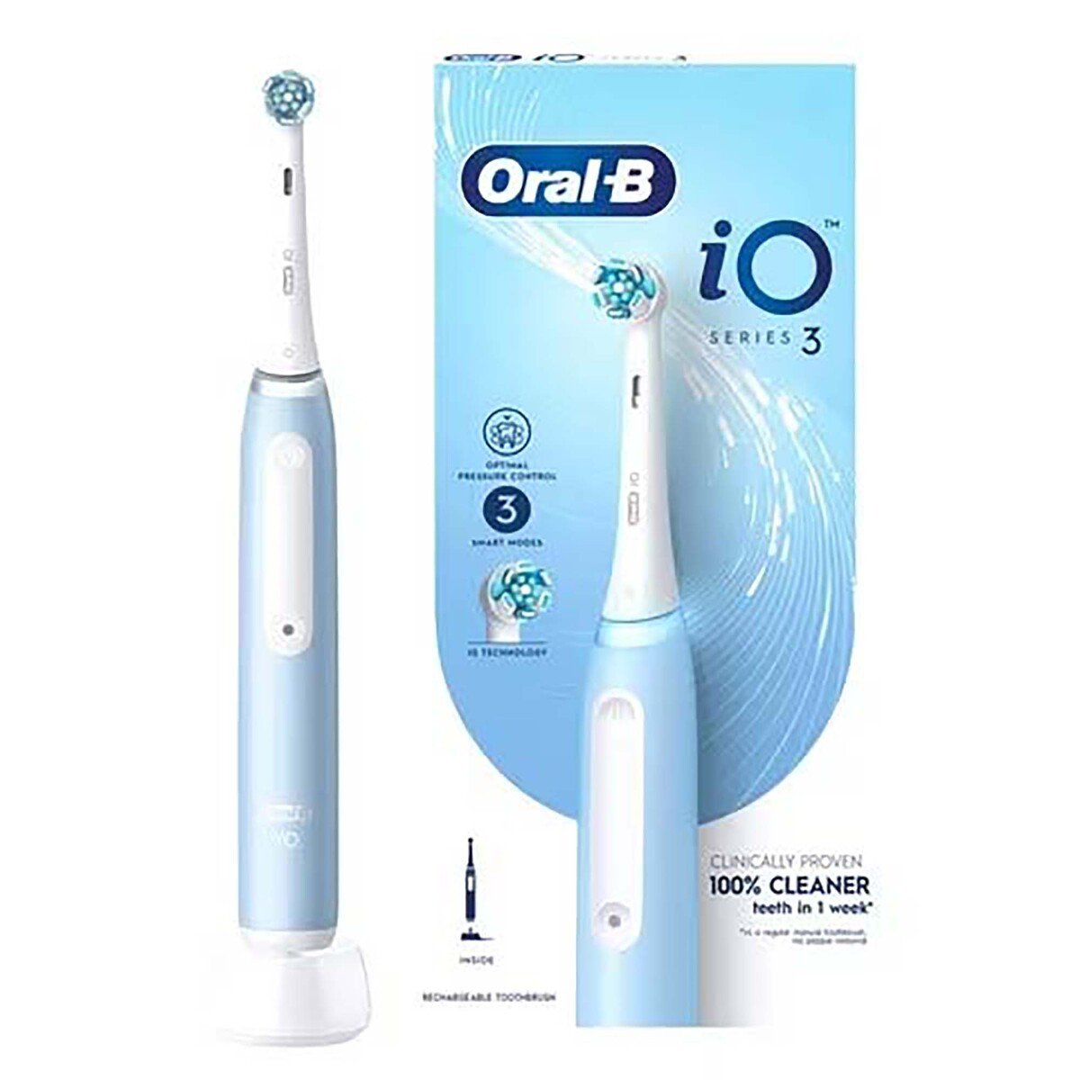 Oral-B iO Series 3 Rechargeable Toothbrush iOG3.1A6.0 Blue