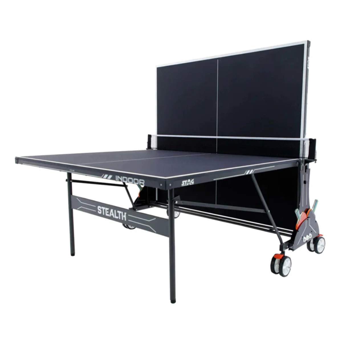 Stag Stealth Indoor Table Tennis Table, Grey, TTIN360