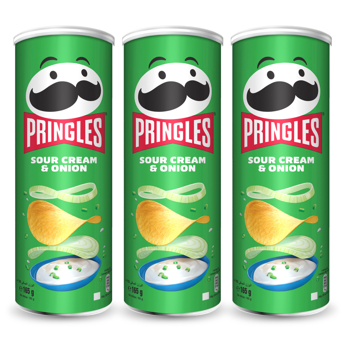 Pringles Chips Assorted Value Pack 3 x 165 g