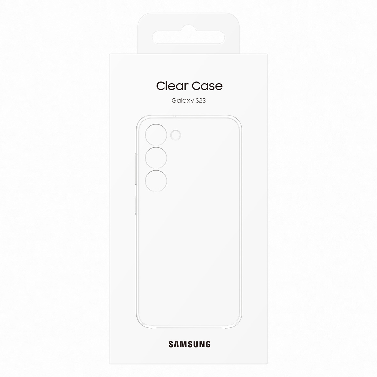 Samsung S23+ Clear Case, Transparent, EF-QS916CTEGWW