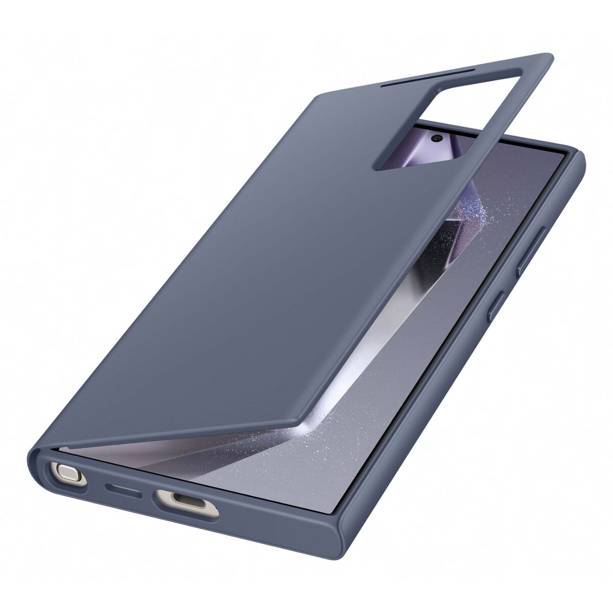 Samsung Galaxy S24 Ultra Smart View Wallet Case, Violet, EF-ZS928CVEGWW