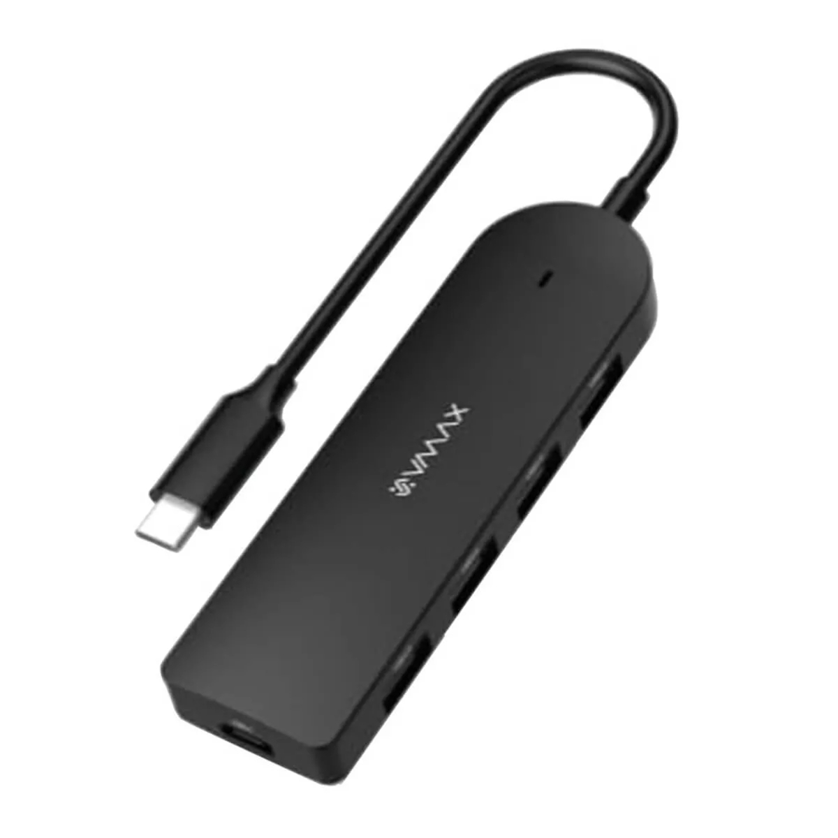 V-Max USB-C 5 in 1 Hub, Black, VIH500