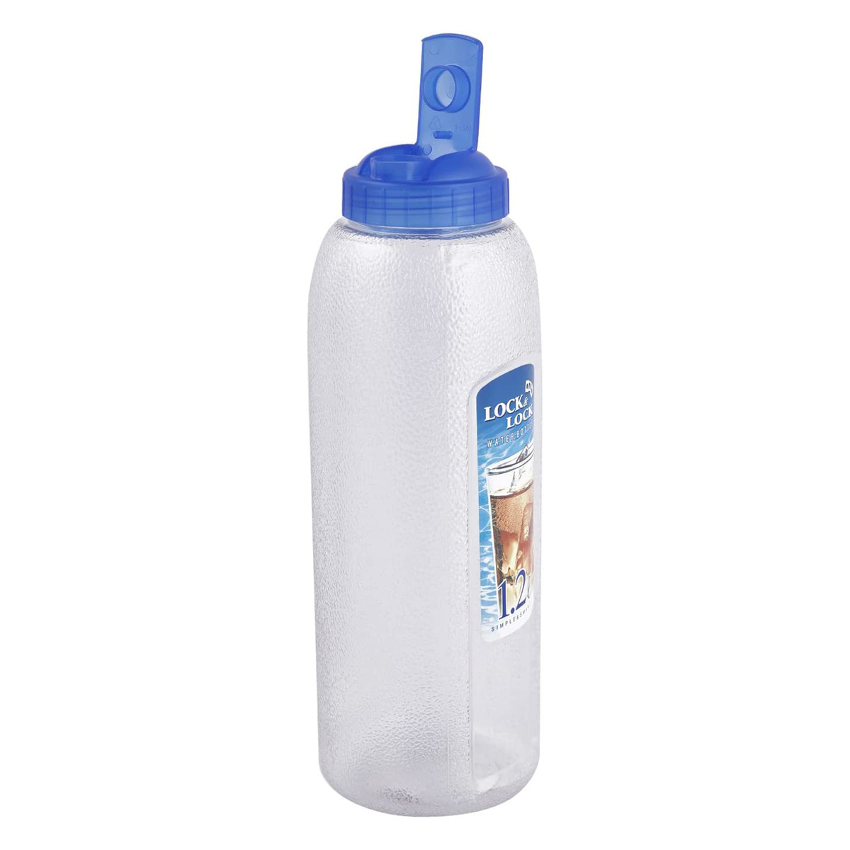 Lock & Lock Aqua Water Bottle, 1.2 L, Clear, HAP730