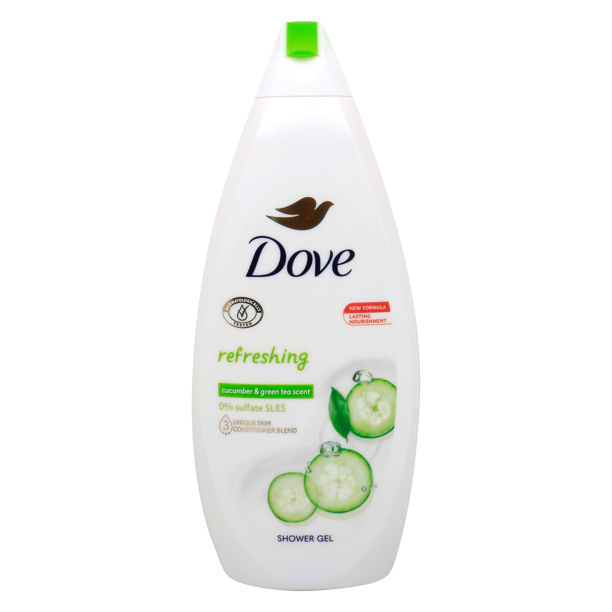 Dove Refreshing Cucumber and Green Tea Scent Shower Gel, 720 ml
