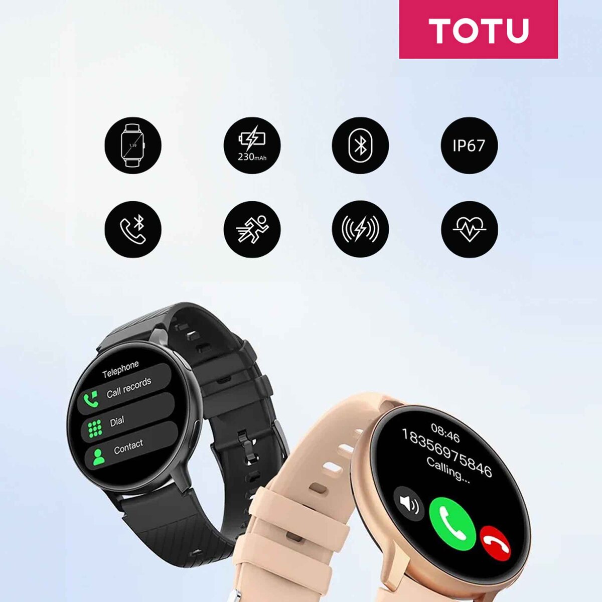 Totu Smart Watch SW-S53 Gold