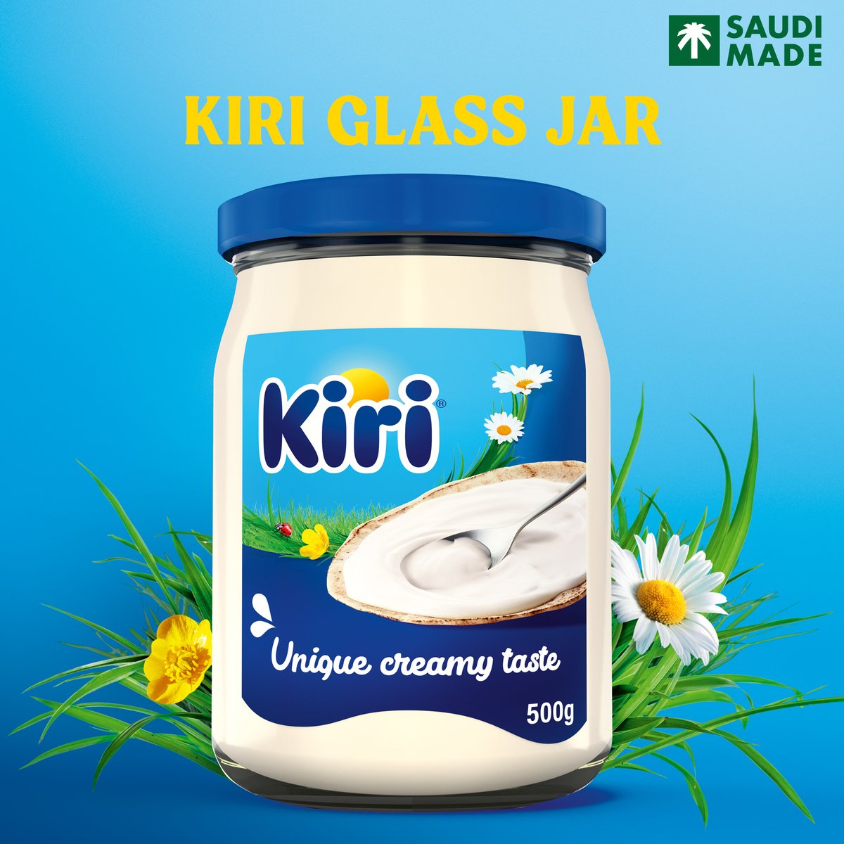 Kiri White Cheese Jar Value Pack 2 x 500 g