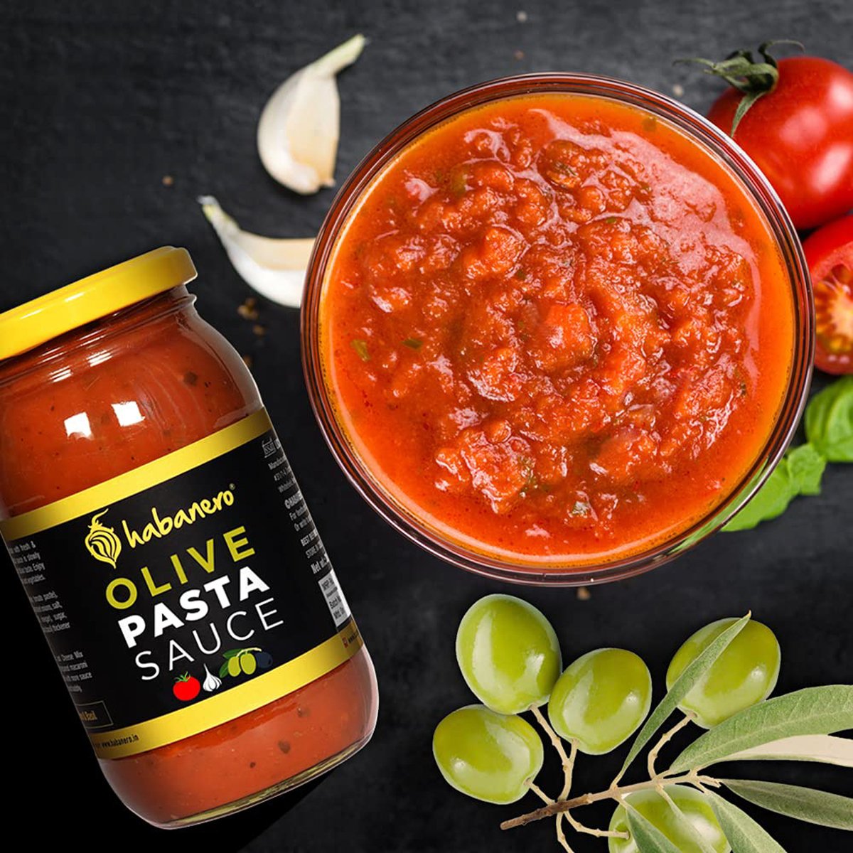 Habanero Olive Pasta Sauce 385 g