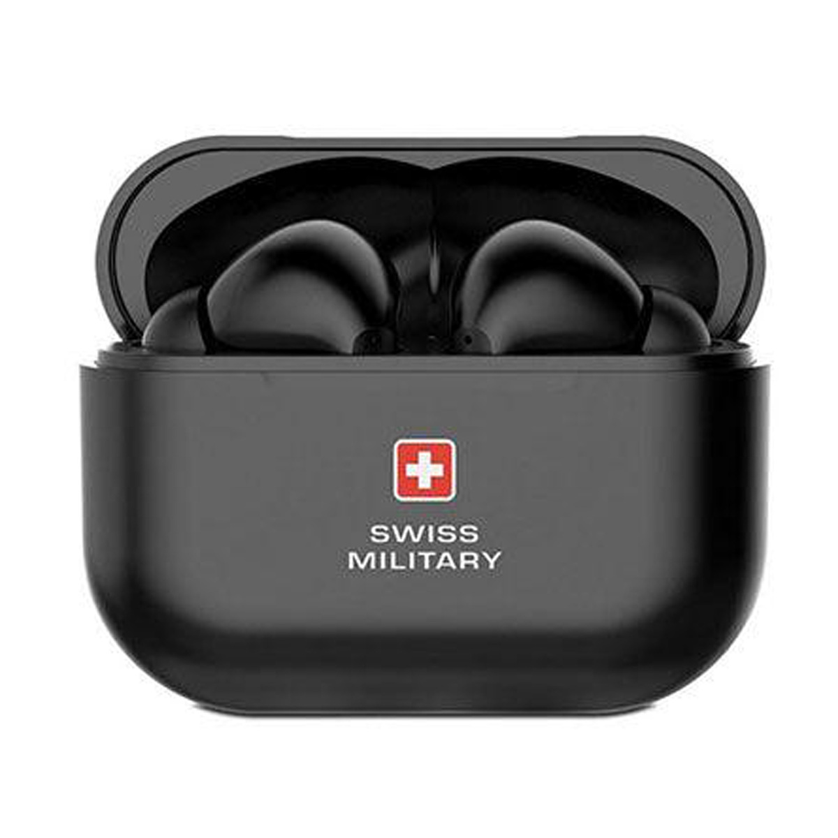 Swiss Military Delta 3 True Wireless Earbuds, Black
