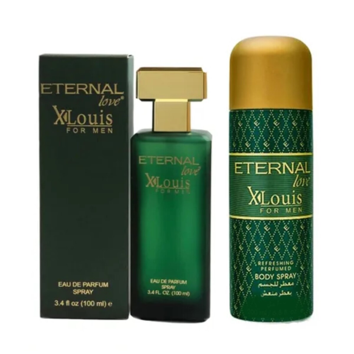 Eternal Love EDP Perfumes Assorted 100 ml + Deo Spray 150 ml