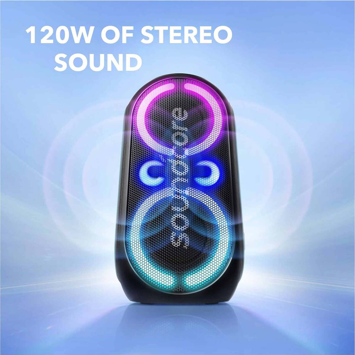 Anker SoundCore Bluetooth Speaker Rave Party 2 A3399H11 Black