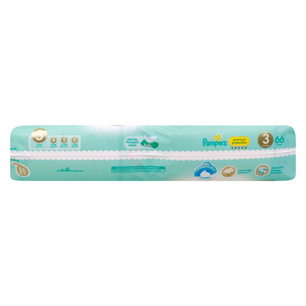 Pampers Premium Care Diaper Size 3 6-10 kg 2 x 66 pcs