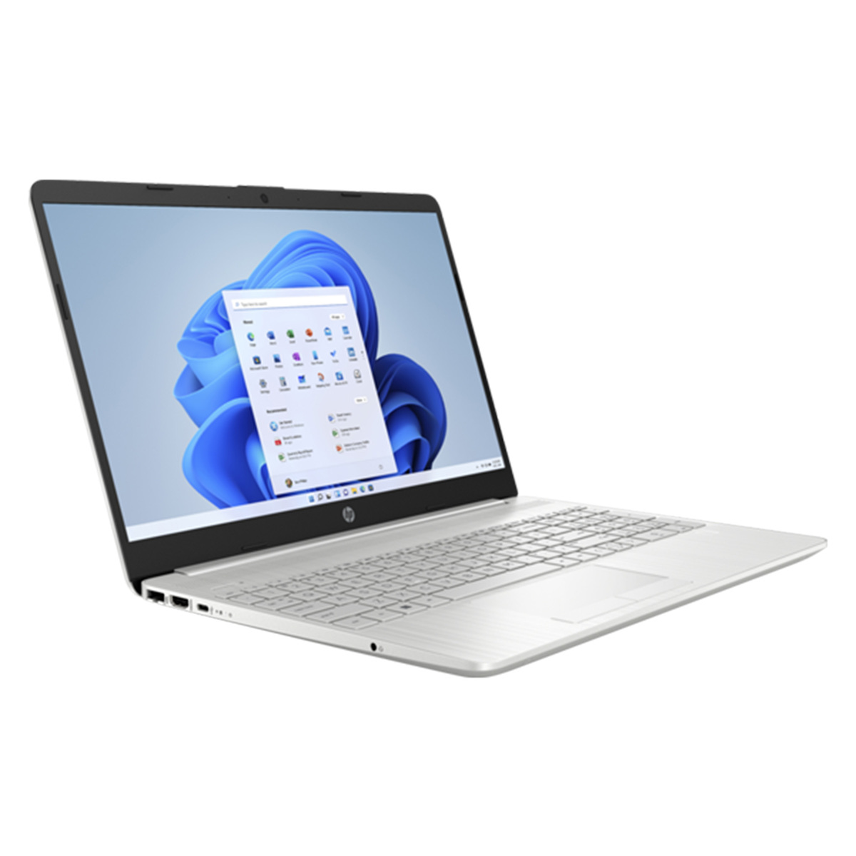 HP Notebook 15-DW4054NE Intel Core i5-1235U, 15.6" Diagonal FHD IPS, 8GB RAM, 512GB SSD, Windows 11 Home, Natural Silver