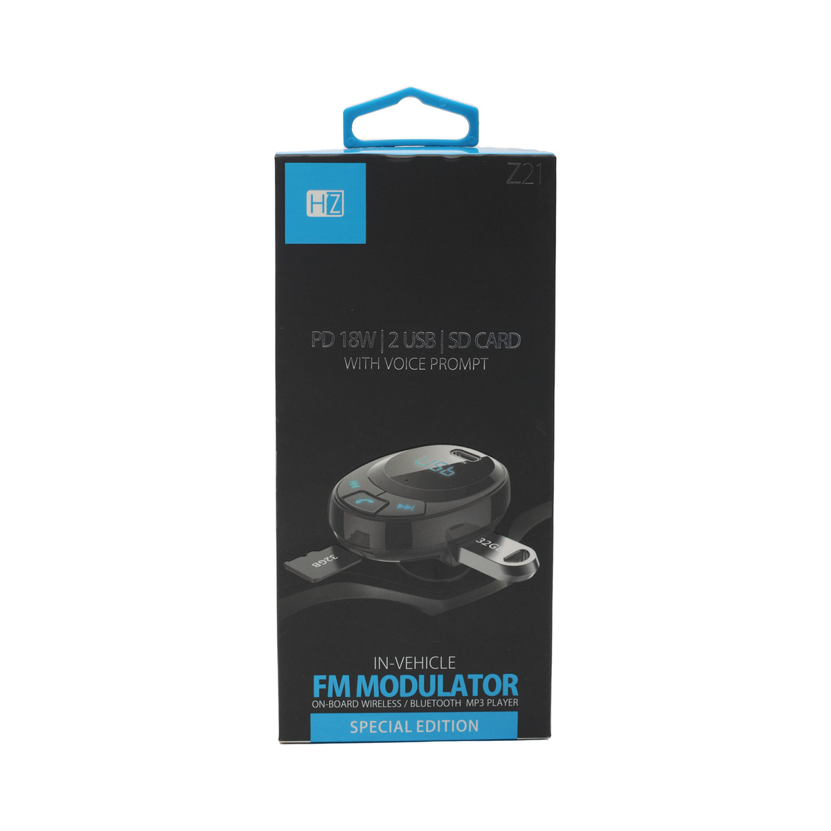 Heatz Bluetooth Car FM Modulator Z21